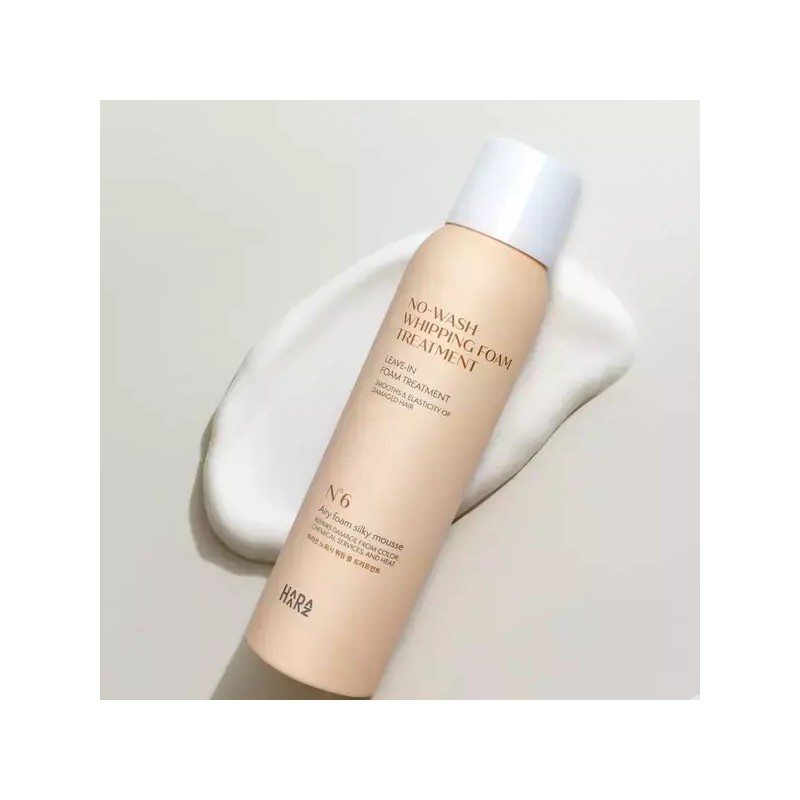 HARUZE 하라즈 노워시 휘핑 폼 트리트먼트 200ml Hara Zu Nowashi
