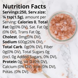 Himalayan Pink Salt with Grinder, 380g (13.4Oz) for - Pure, Unrefined Himalayan Salt Rich in Essential Minerals for Better Health - Coarse Grain Salt Adds Fresh, Clean Flavor to Every Meal