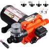 RV Fresh Water Pump 12V DC 6.0GPM 70PSI with Automatic