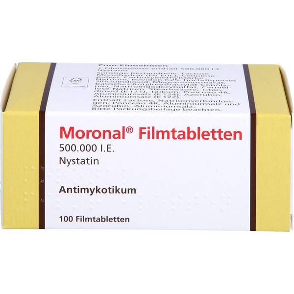 Nicht vorhanden Moronal Filmtabletten 500.000 I.E., 100 St FTA