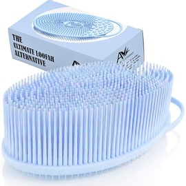 Avilana Cepillo Corporal Silicona Confiable Desde 2017 Baño Doble Cara Grado Alimenticio Certificada Por Sgs Alternativa Esponja Exfoliante Secado