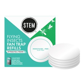 STEM Glue Trap Reﬁll Pads for STEM Flying Insect Fan Trap Device, 5 Count