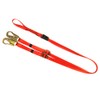 Fusion Y Legged Lanyard with Double Locking Snap Hook, Red/Gold