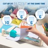 Frifreego 4-in-1 Portable Rotary Paper Cutter for Crafting, 12 Inch