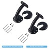 6 FT Modern Aluminum Handrail Set, handrails for indoor stairs,deck,slope,