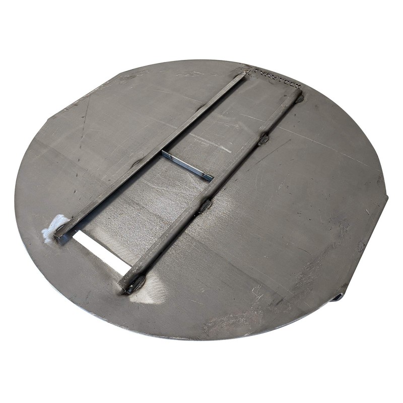 LavaLock Flat top Griddle Grate for UDS 55 Gallon Drum