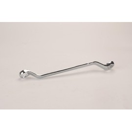 FLZOSPER 22 mm x 24 mm 12 Point 45-Degree Offset Double Box End Wrench Polished Finish, Cr-V