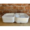 Contenedor Biodegradable Con Divisiones 8x8 300 Pz