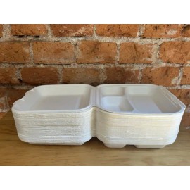 Contenedor Biodegradable Con Divisiones 8x8 300 Pz                                                                                                    