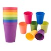 Nanxin 8-Piece Plastic Drinking Cup Set, Reusable Plastic Cup Set