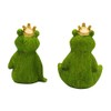 XL Frog Kings, Pond, Frog Garden, Frog Figurines Outdoor, Decorative