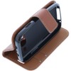 foto-kontor Case Compatible with Doro Primo 366 Book Style Brown
