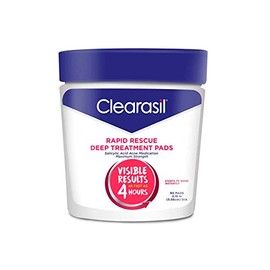 Clearasil Ultra Rapid Action Acne Treatment Pore Cleansing Pads, 90 Count