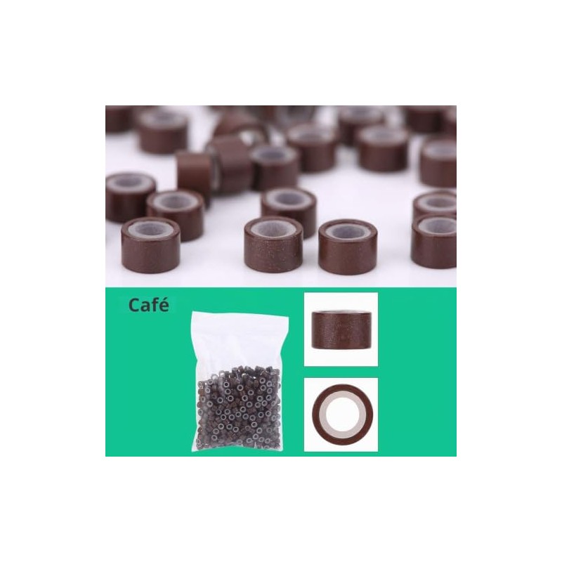 Kit para extensiones de peluca, que incluye alicates y 500
