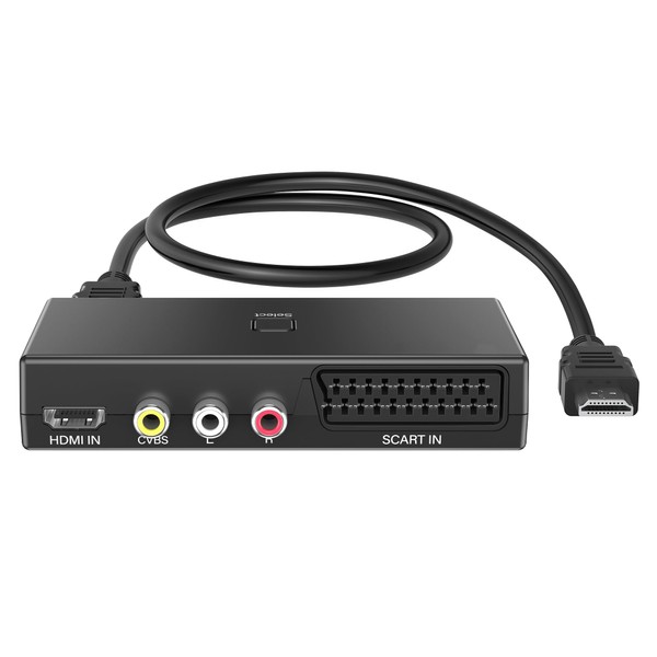 uhddadi Scart to HDMI Converter, AV to HDMI Adapter 3