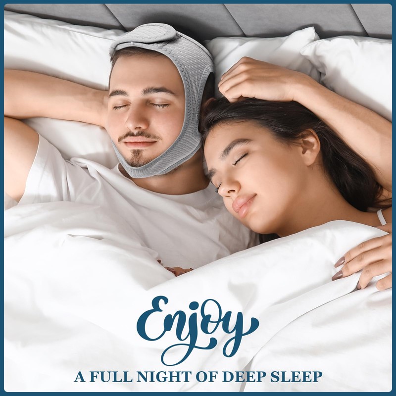 Chin Strap for Sleeping, Anti Snoring Devices, Stop Snoring Solution,