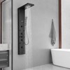 BWE Shower Panel Tower System LED Light Temperature Display 6-Function