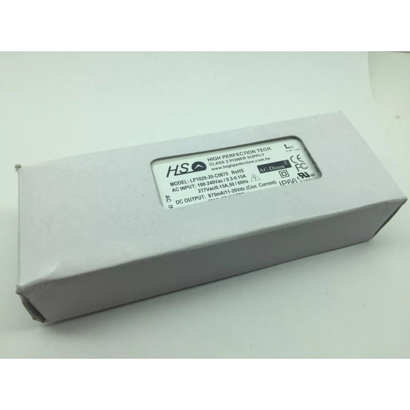 High Perfection LP1020-20 Class 2 LED Power Supply 11-20 VDC