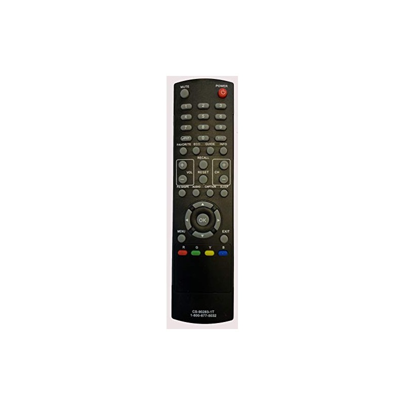 New CS-90283-1T Remote Control Replaced for SANYO TV DP32242 DP55441