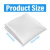WeddHuis 2 Pack Plain Handkerchiefs, Size 22 x 22 cm,