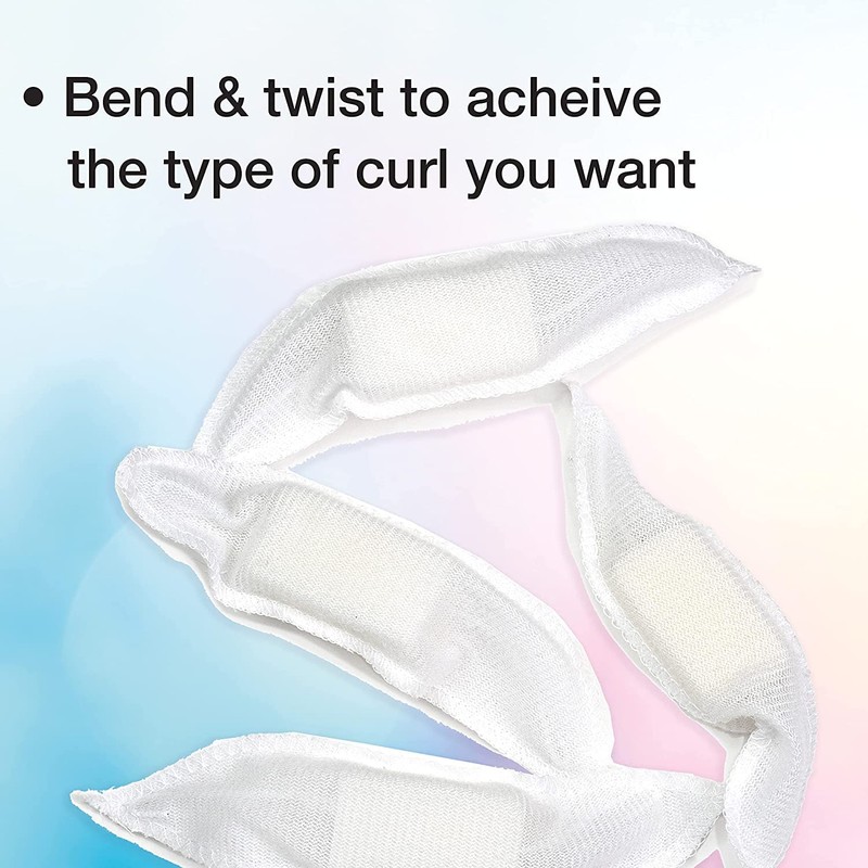 Conair Fabric Hair Curlers to Sleep In, Soft Hair Rollers