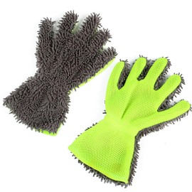 Car Wash Gloves, Car Wash Gloves, Double Sided, Car Wash Mitt, Microfiber Cloth