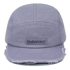 CLAPE Original 5 Panel Cap Distressed Flat Brim Baseball Cap Washed Cotton Baseball Cap UV Protection Shield Caps Outdoor Camp Cap Street Hip Hop Snapback Cap, 5P11-Purple