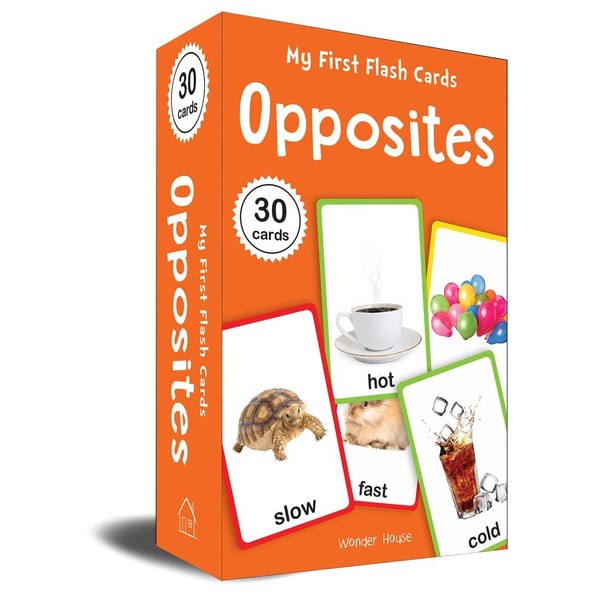My First Flash Cards Opposites : 30 Early Learning Flash