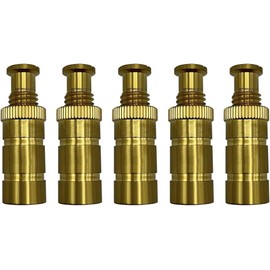 Poolzilla Pool Safety Cover Brass Anchors for Concrete and Pavers - 5 Pack - Universal Fit