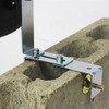 Hop Store Clamp Mounting Bracket (For Curved Mirrors/Garage Mirrors) For