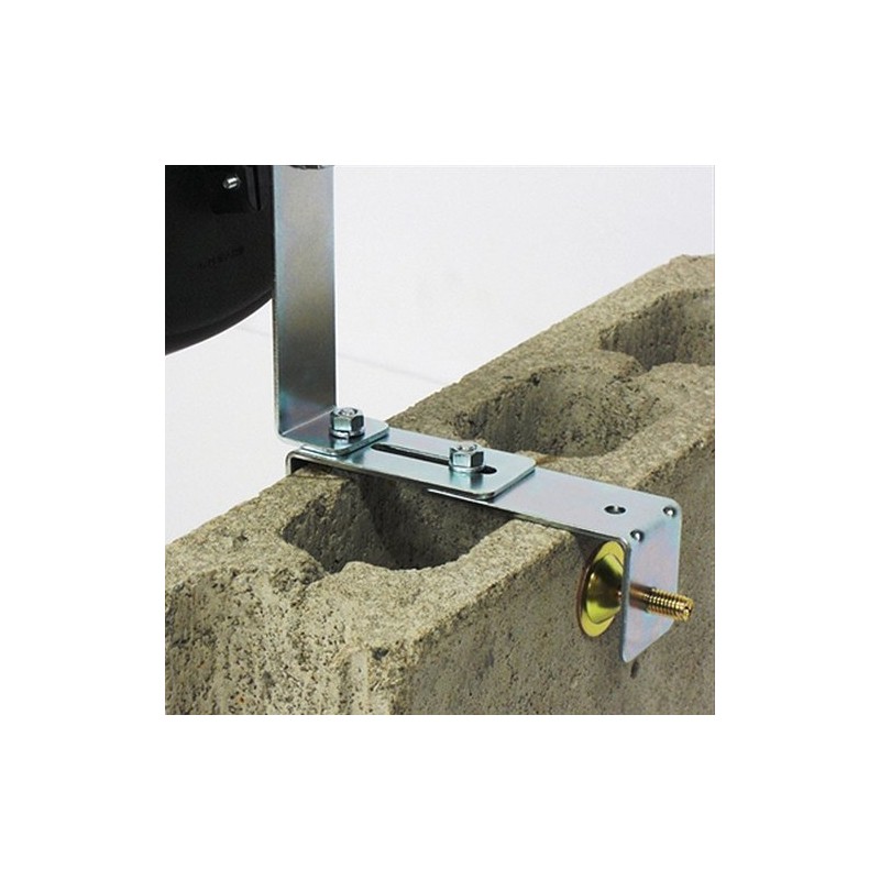 Hop Store Clamp Mounting Bracket (For Curved Mirrors/Garage Mirrors) For