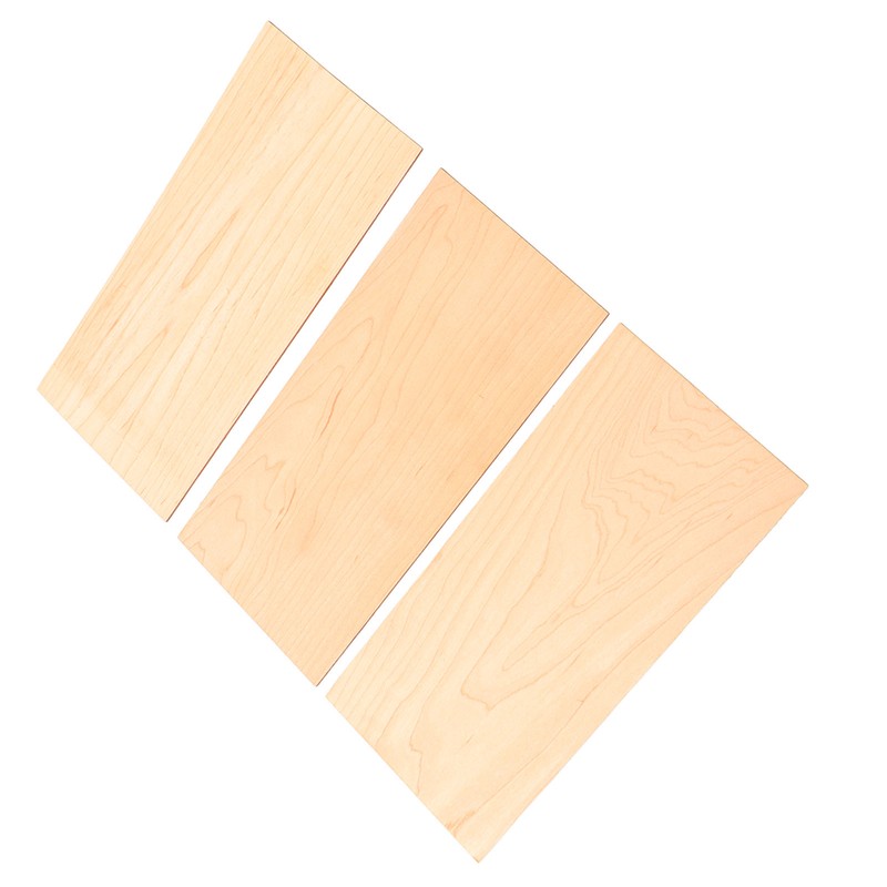 3PCS Guitar Neck Shim Set Maple Wood Guitar Gasket Plates