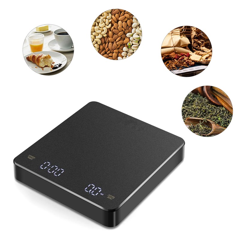Electronic Digital Food Scale LED Multi Functional Timer Accurate Intelligent