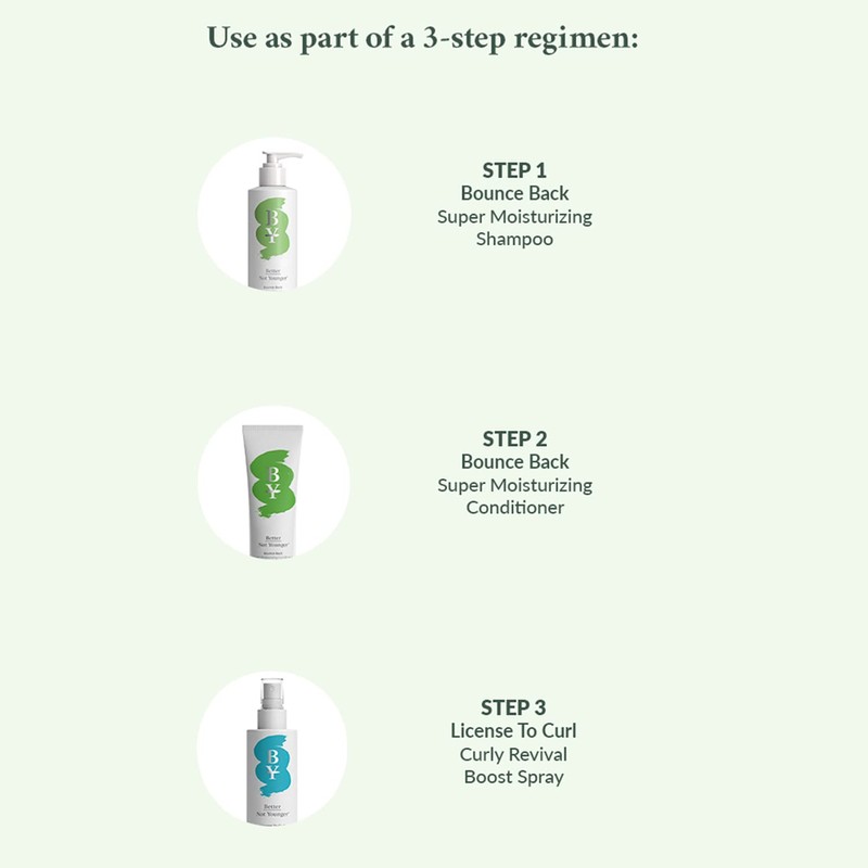 Bounce Back Super Moisturizing Conditioner by Better Not Younger for