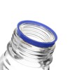 Deschem 1000ml,Lab Glass Reagent Bottle,Screw Cap,1L Blue Lid Flask,Transparent,Graduation 800ml