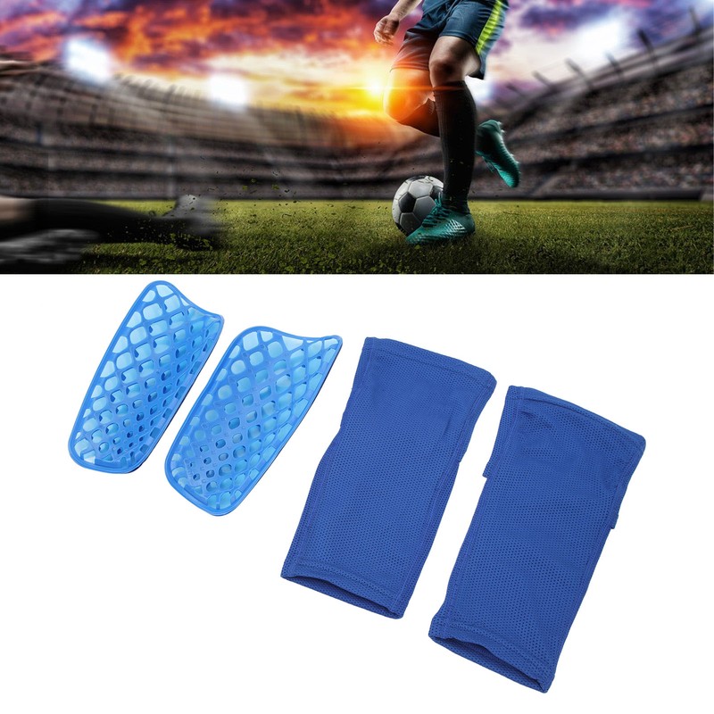 1 Pair Youth Soccer Shin Guard Sleeves Ultralight Breathable Soccer