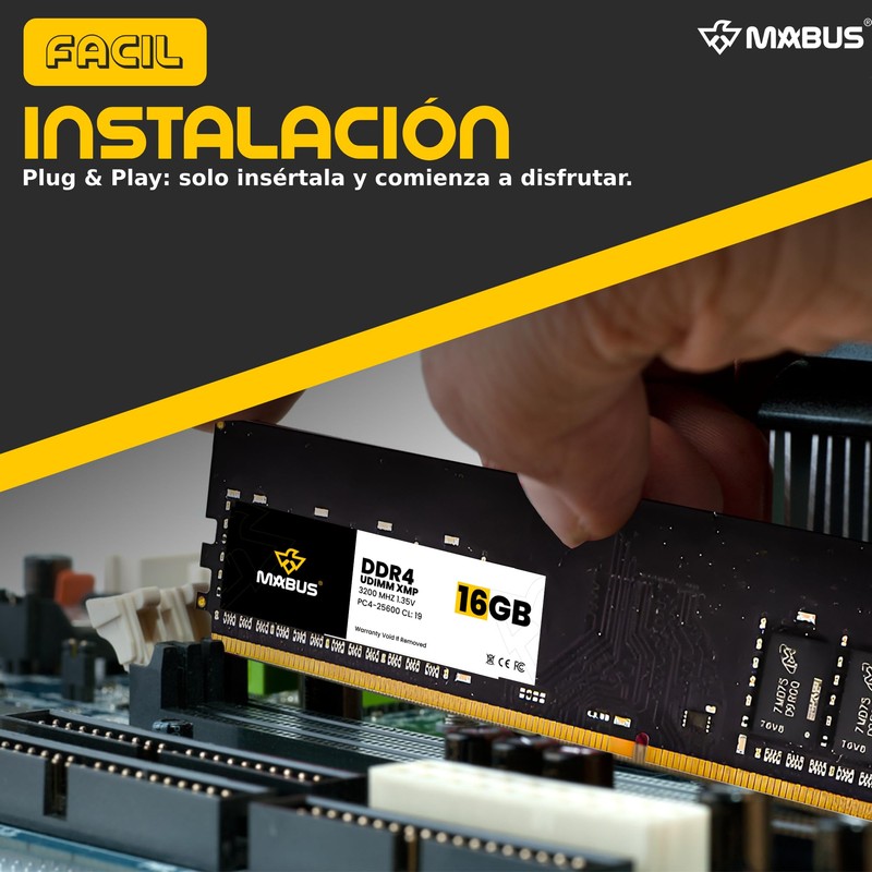 DDR4 PC, 16 GB (Computer, DDR4, 16 GB)