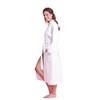 Luxurious Robe Soft Absorbent Lightweight Long Kimono Waffle Spa Bathrobe