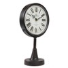 Lily's Home Antique Inspired Decorative Mantle Clock with Large Roman