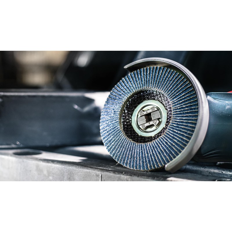 Bosch Accessories X-Lock Flap Discs, Angled Version, Plastic plateØ 125