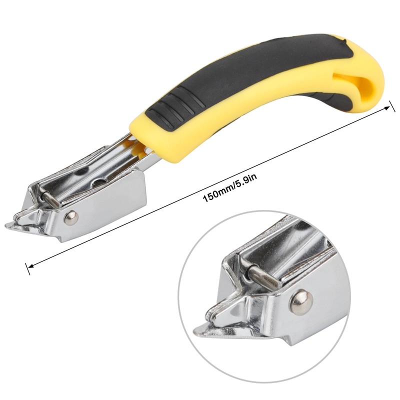 LKV Stapler Gun with 100 Staples Kits Staples Remover Tool