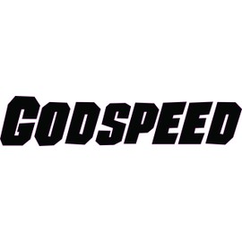 Nostalgia Decals Godspeed Black Decal 11" x 2.7" in The United States