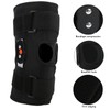 Hinged Knee Brace Support Adjustable Knee Joint Pads with Strap