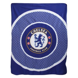 Chelsea 'Bullseye' Fleece Blanket (125cm x 150cm) - One Size