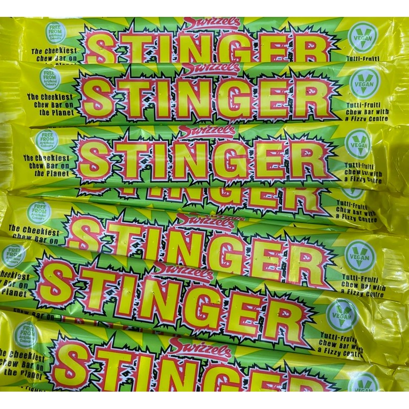 Swizzels Retro Classic Chew Bars Bulk Box, Tutti Frutti x18
