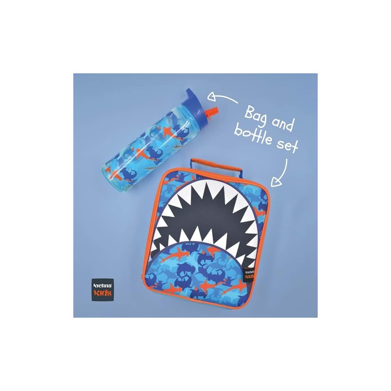 Kichna Kids Blue Shark Lunch Set