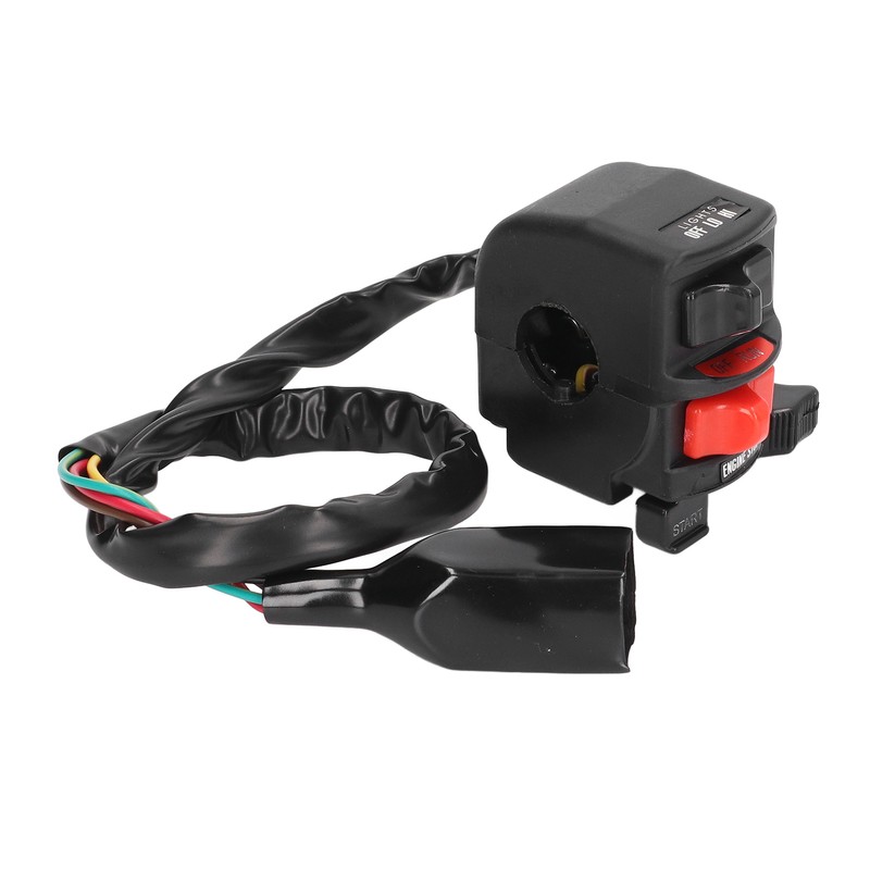 Motorcycle Handlebar Switch 46091‑1462 Headlight Shift Replacement for Bayou Lakota