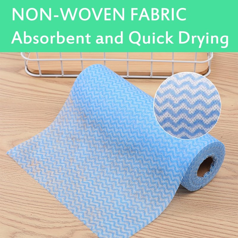 MBBUROYY Disposable Cleaning Cloth,Reusable Cleaning Wipes,Dish Cloth Dish Towels Dish