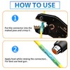 Heat Shrink Butt Connectors Kit - Waterproof Wire Connectors for