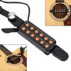 12 Sound Hole Acoustic Guitar Pickup - Magnetic Transducer with